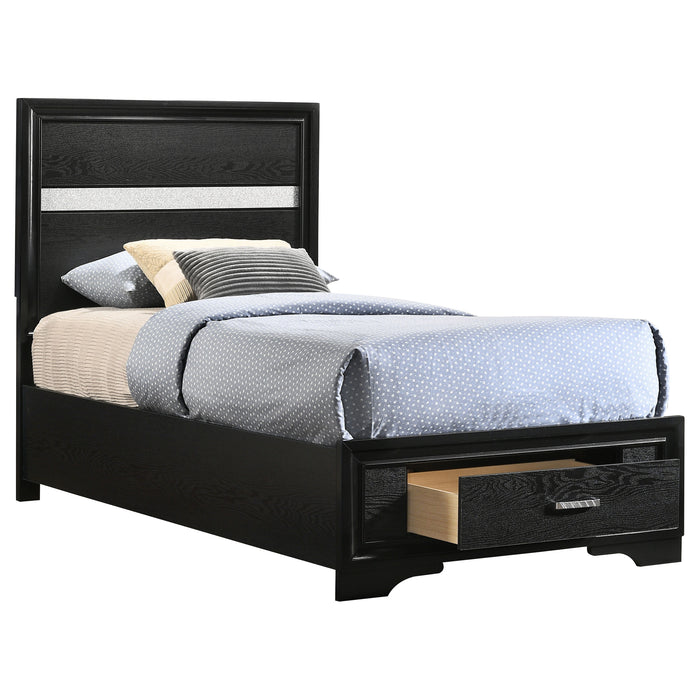 Miranda Panel Platform Storage Bed - De Avenue Furniture