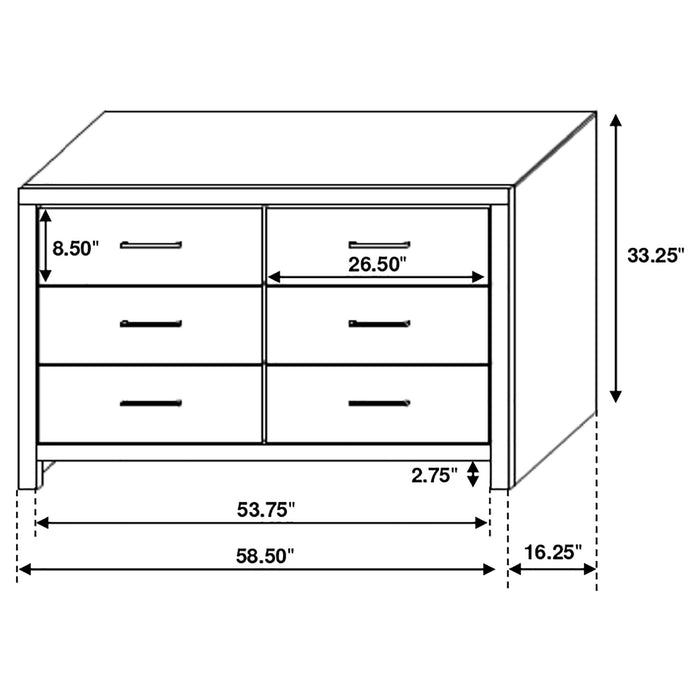 Brantford Dresser - De Avenue Furniture