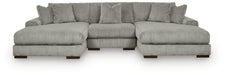 Lindyn Sectional with Double Chaise - De Avenue Furniture