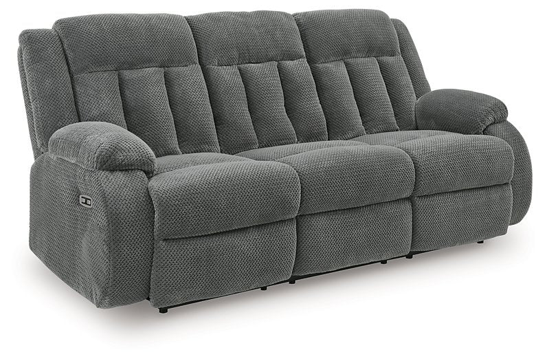 Observation Power Reclining Sofa with Drop Down Table - De Avenue Furniture
