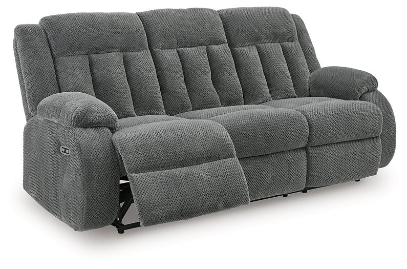 Observation Power Reclining Sofa with Drop Down Table - De Avenue Furniture