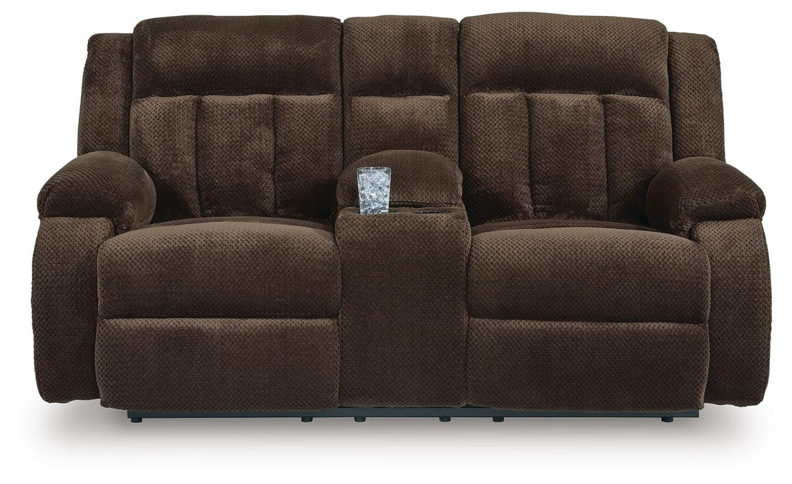 Observation Power Reclining Loveseat with Console - De Avenue Furniture
