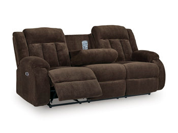 Observation Power Reclining Sofa with Drop Down Table - De Avenue Furniture