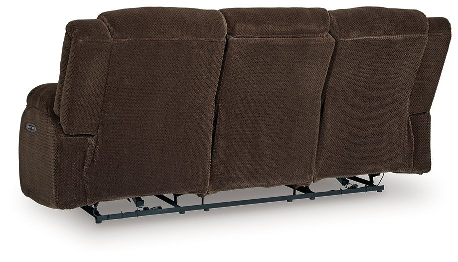 Observation Power Reclining Sofa with Drop Down Table - De Avenue Furniture