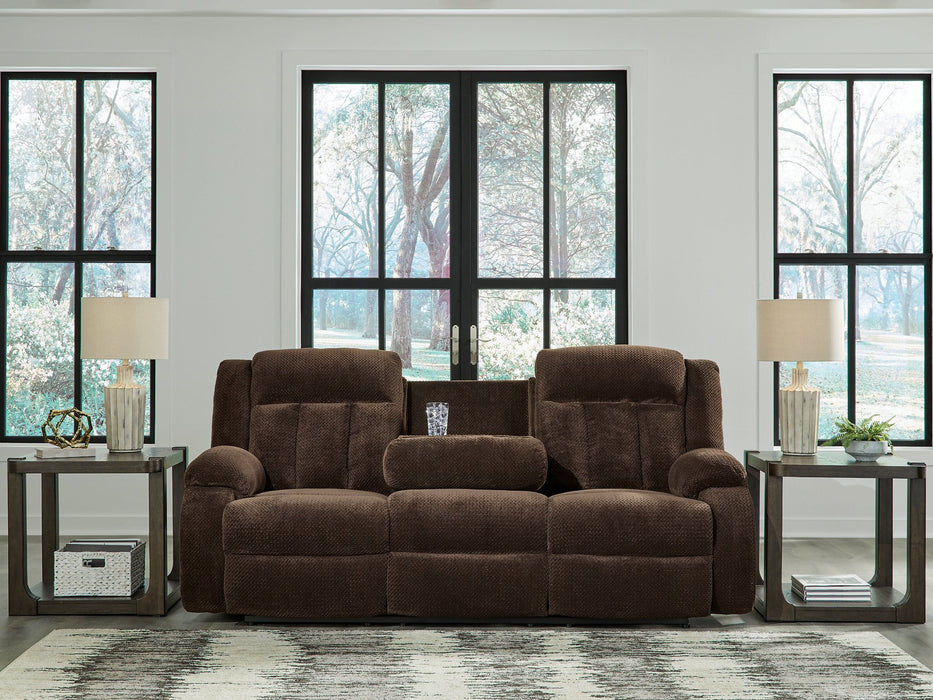 Observation Power Reclining Sofa with Drop Down Table - De Avenue Furniture