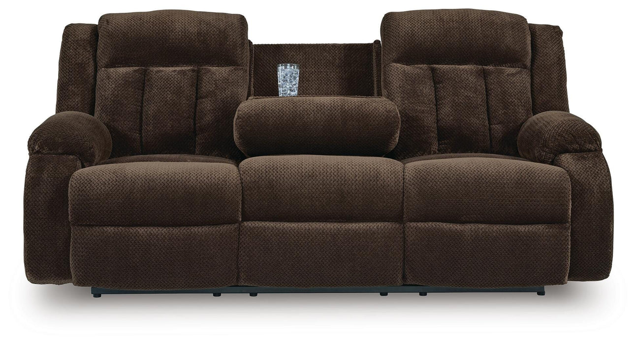 Observation Power Reclining Sofa with Drop Down Table - De Avenue Furniture