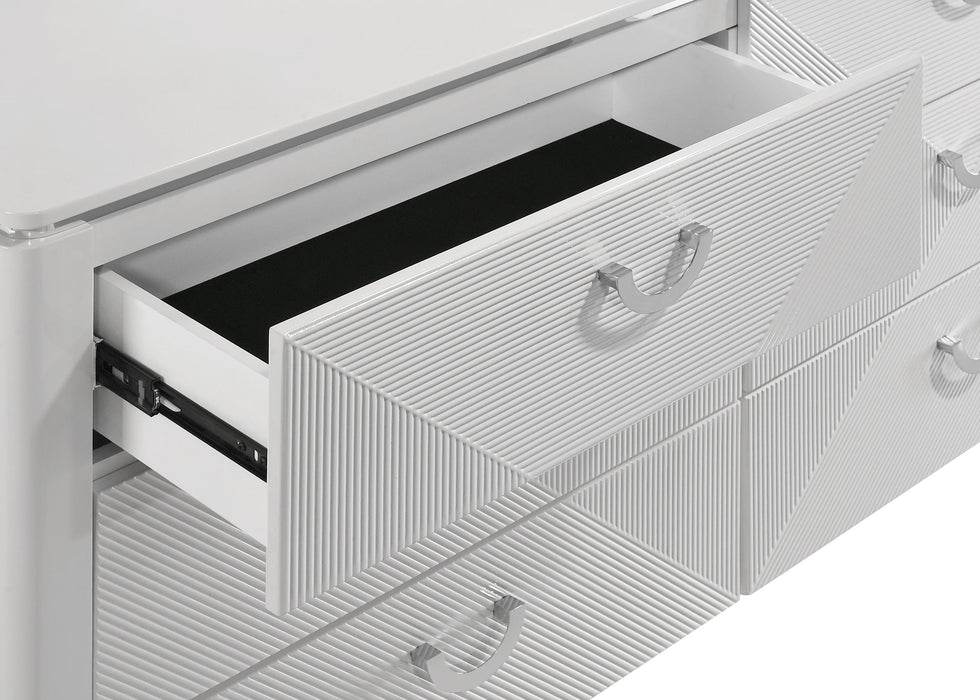 Cassia Dresser with Mirror - De Avenue Furniture