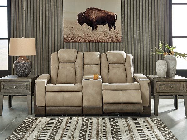 Next-Gen DuraPella Power Reclining Loveseat with Console - De Avenue Furniture