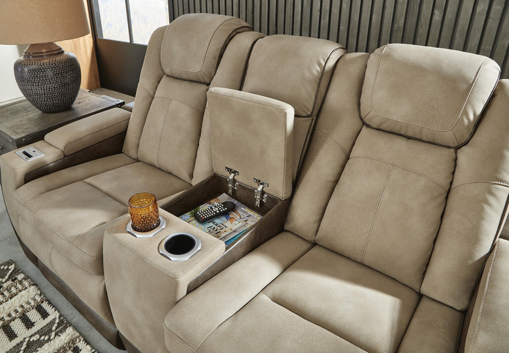 Next-Gen DuraPella Power Reclining Loveseat with Console - De Avenue Furniture