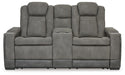 Next-Gen DuraPella Power Reclining Loveseat with Console - De Avenue Furniture