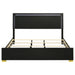 Marceline Panel Bed with LED Lighting - De Avenue Furniture