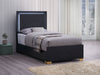 Marceline Panel Bed with LED Lighting - De Avenue Furniture