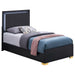 Marceline Panel Bed with LED Lighting - De Avenue Furniture