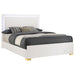 Marceline Panel Bed with LED Lighting - De Avenue Furniture