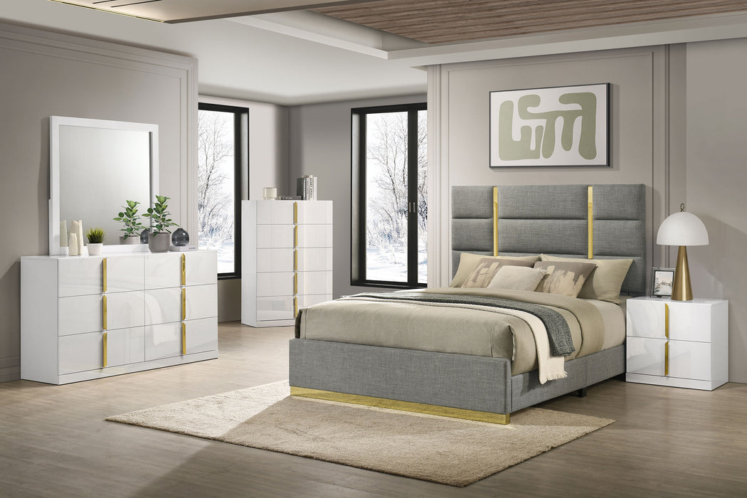 Ines Panel Bed - De Avenue Furniture
