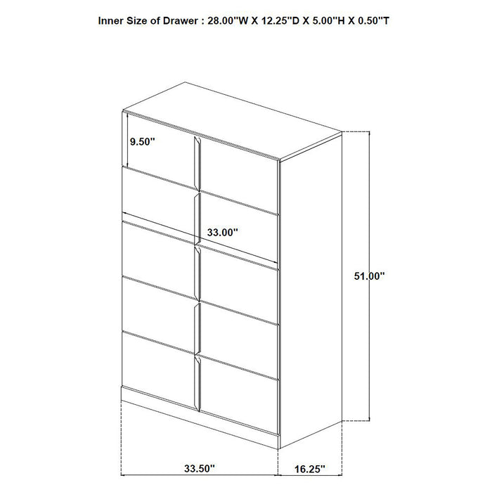 Ines Bedroom Set - De Avenue Furniture