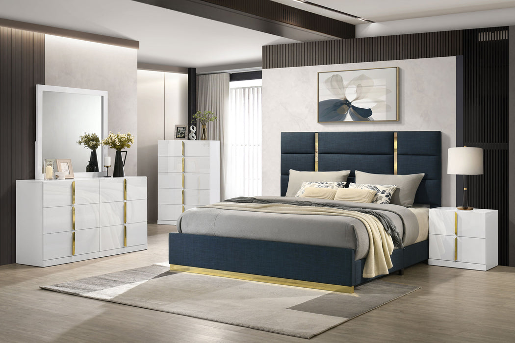 Ines Panel Bed - De Avenue Furniture