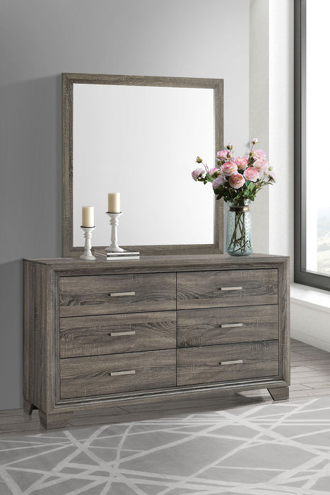 Wright Dresser with Mirror - De Avenue Furniture