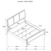 Arini Panel Bed - De Avenue Furniture