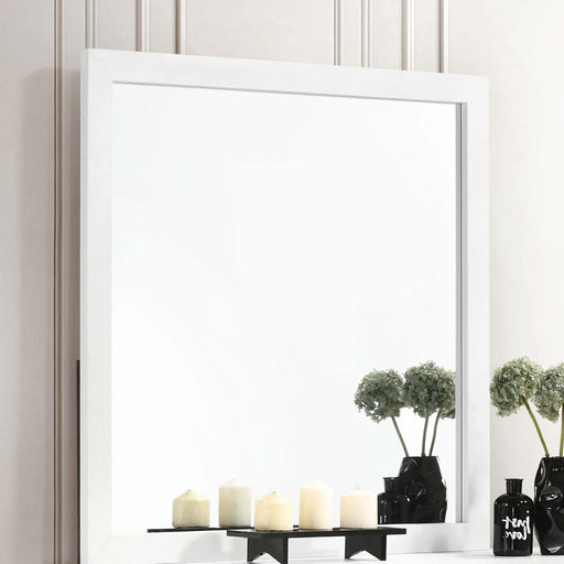 Kendall Square Dresser Mirror White - De Avenue Furniture