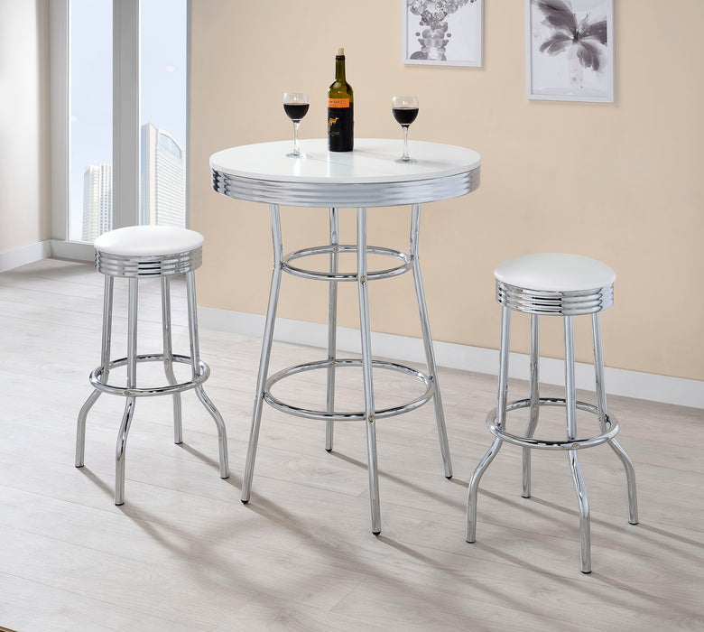 Retro Bar Table Set - De Avenue Furniture