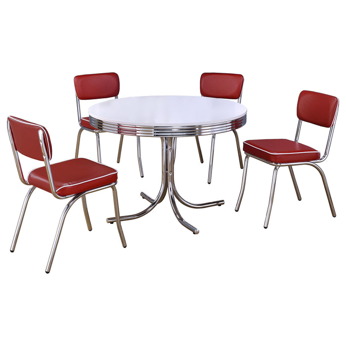 Retro Dining Set - De Avenue Furniture