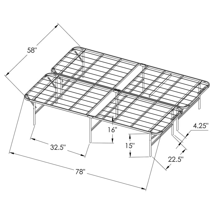Mabel Foldable Platform Bed Frame - De Avenue Furniture