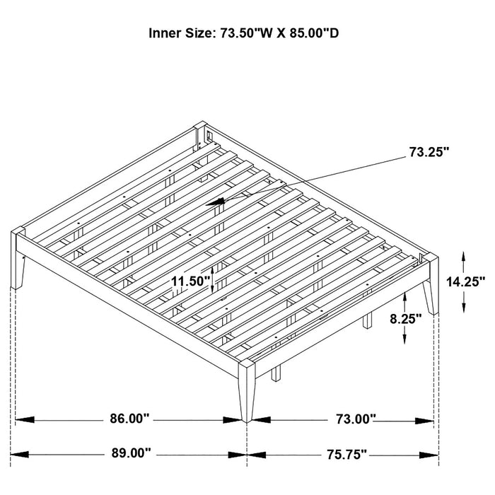 Hounslow Platform Bed Base - De Avenue Furniture