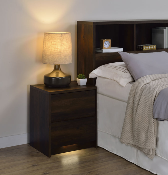 Westpark Nightstand with LED Lighting - De Avenue Furniture