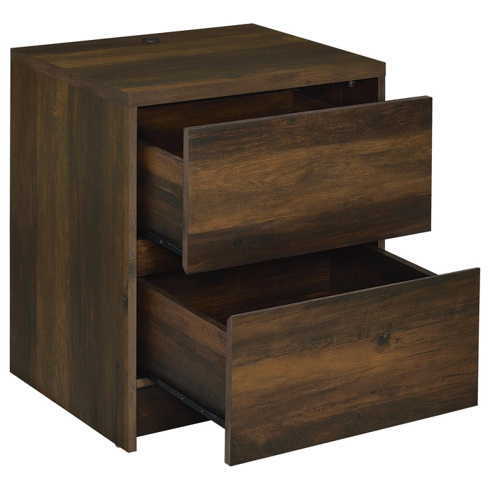 Westpark Nightstand with LED Lighting - De Avenue Furniture
