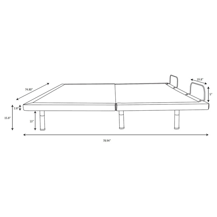 Negan Adjustable Bed Base - De Avenue Furniture