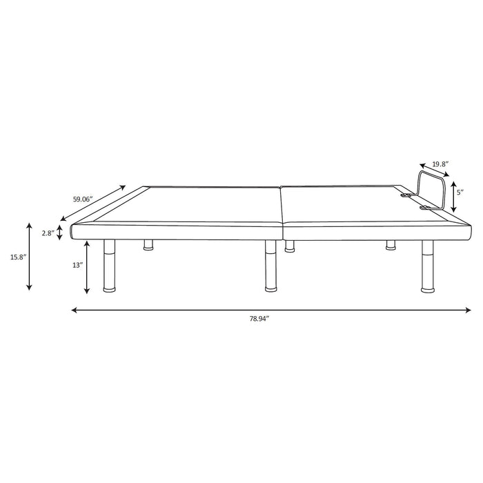 Negan Adjustable Bed Base - De Avenue Furniture