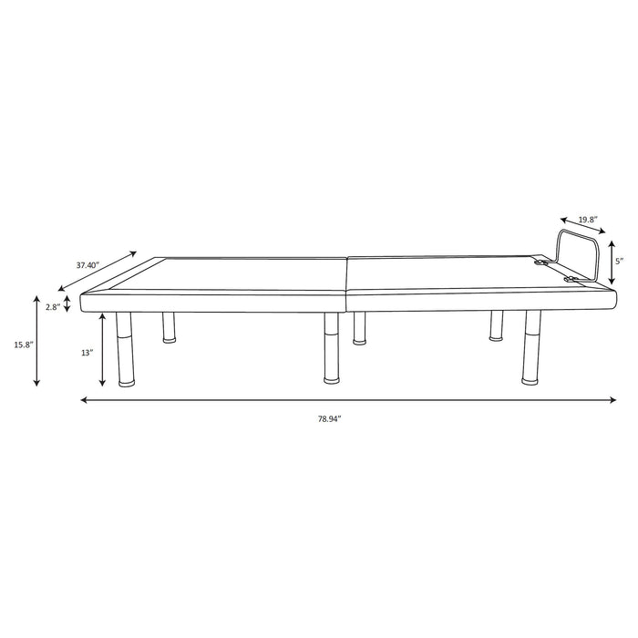 Negan Adjustable Bed Base - De Avenue Furniture