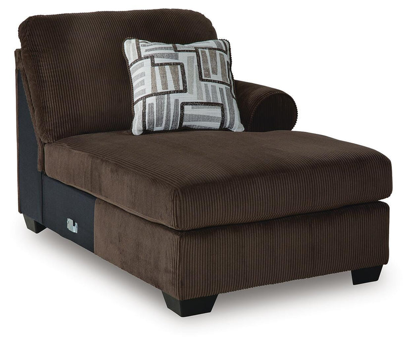 Kimlee Sectional with Double Chaise - De Avenue Furniture