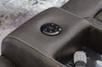 Fyne-Dyme Power Reclining Loveseat with Console - De Avenue Furniture