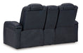 Fyne-Dyme Power Reclining Loveseat with Console - De Avenue Furniture