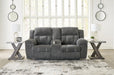 Frohn Reclining Loveseat with Console - De Avenue Furniture