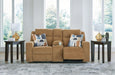 Kanlow Reclining Loveseat with Console - De Avenue Furniture