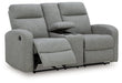 Gauntlet Reclining Loveseat with Console - De Avenue Furniture