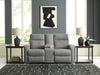 Gauntlet Reclining Loveseat with Console - De Avenue Furniture