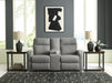 Gauntlet Reclining Loveseat with Console - De Avenue Furniture