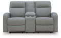 Gauntlet Reclining Loveseat with Console - De Avenue Furniture