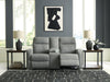 Gauntlet Reclining Loveseat with Console - De Avenue Furniture