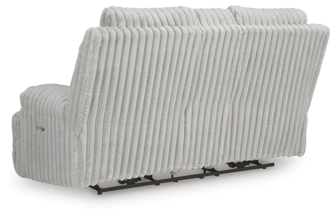 Rhines Falls Power Reclining Loveseat with Console - De Avenue Furniture