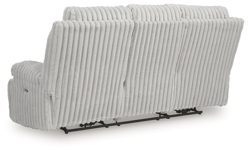 Rhines Falls Power Reclining Sofa with Drop Down Table - De Avenue Furniture