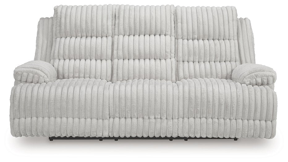 Rhines Falls Power Reclining Sofa with Drop Down Table - De Avenue Furniture