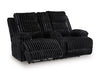 Rhine Falls Reclining Loveseat with Console - De Avenue Furniture