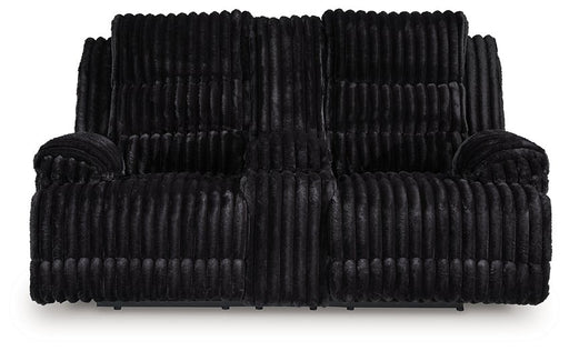 Rhine Falls Reclining Loveseat with Console - De Avenue Furniture