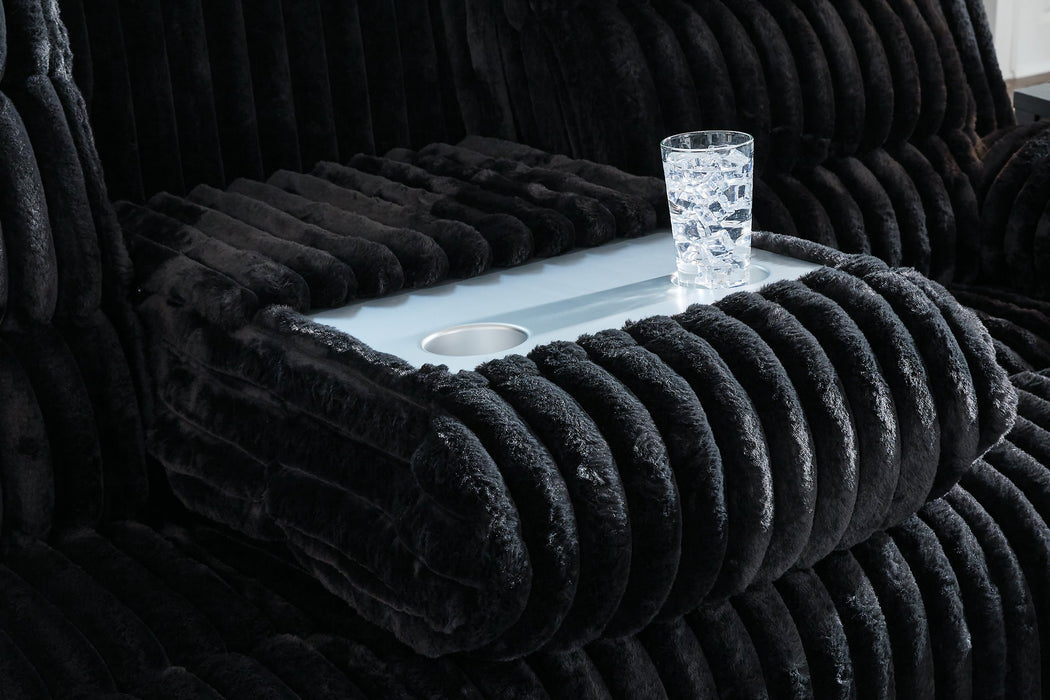 Rhine Falls Power Reclining Sofa with Drop Down Table - De Avenue Furniture