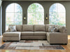 Newellen Sleeper Sectional with Chaise - De Avenue Furniture